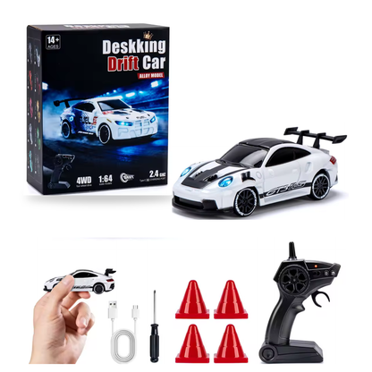 Mini 4WD RC Drift Car with LED Lights
