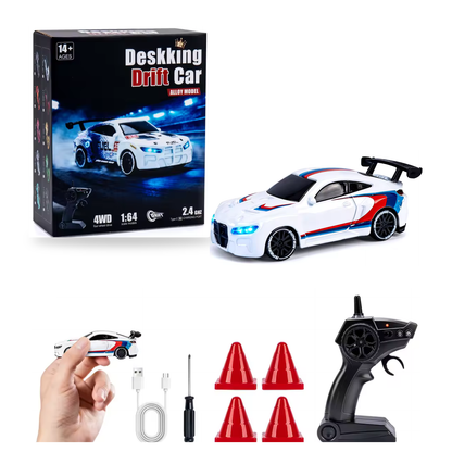 Mini 4WD RC Drift Car with LED Lights